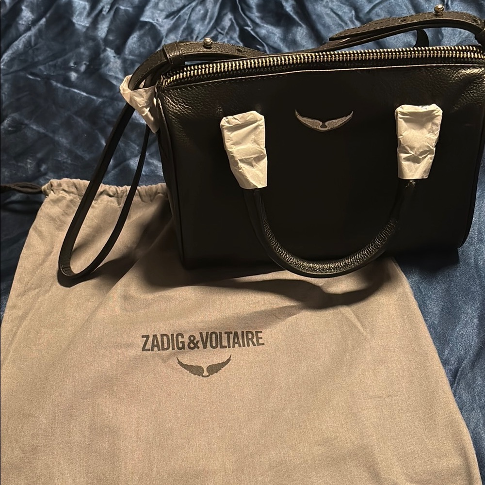 Zadig & Voltaire Black Leather Women's Bag